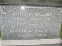 Miller, Fred P. and Adelia A.